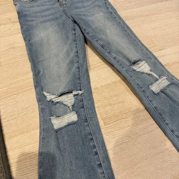 Lovervet by Vervet High Rise Skinny distressed Jeans size 25 - Picture 3 of 16